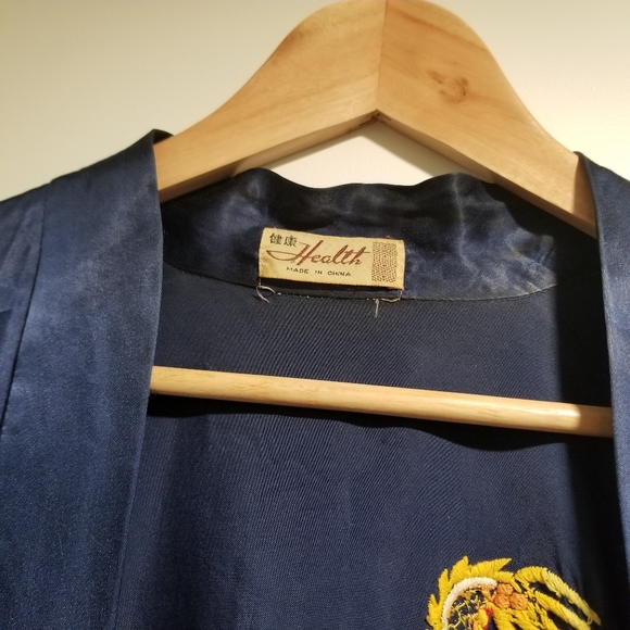 ⚡Vintage Satin Dragon Kimono/House Coat - Picture 2 of 3